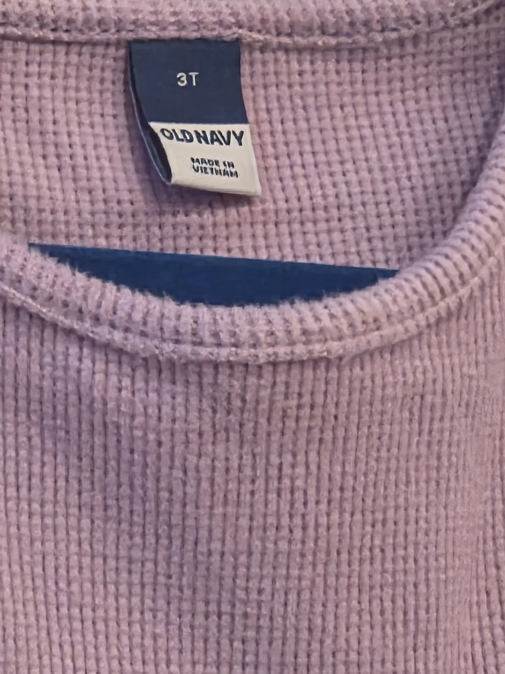 Old Navy Lavender Long-Sleeve Knit Dress for Girls